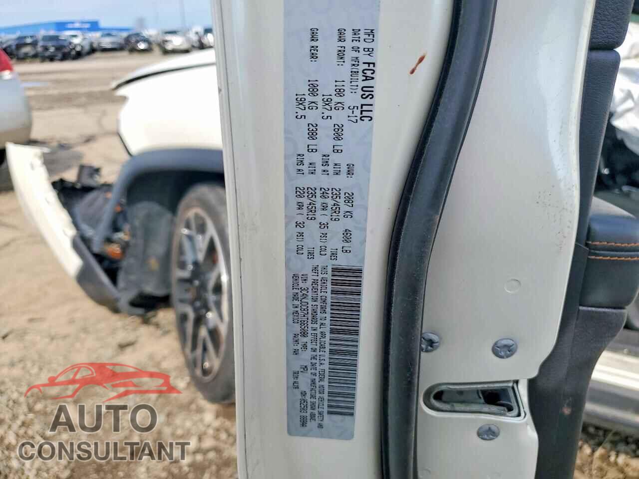 JEEP COMPASS 2017 - 3C4NJDCB7HT665080