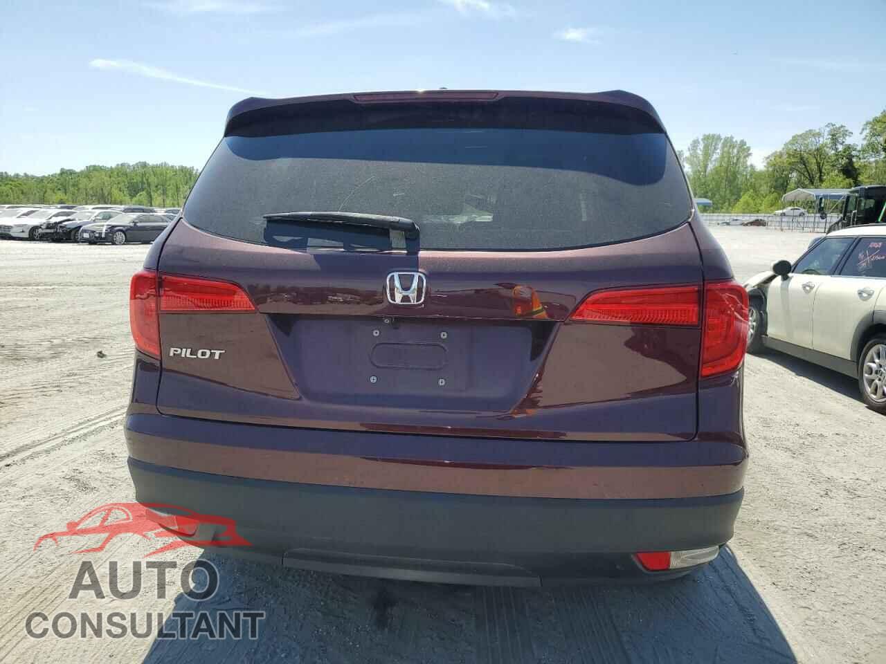 HONDA PILOT 2017 - 5FNYF5H50HB031874