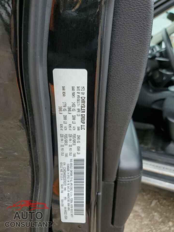 DODGE DURANGO 2013 - 1C4RDHAG6DC670372