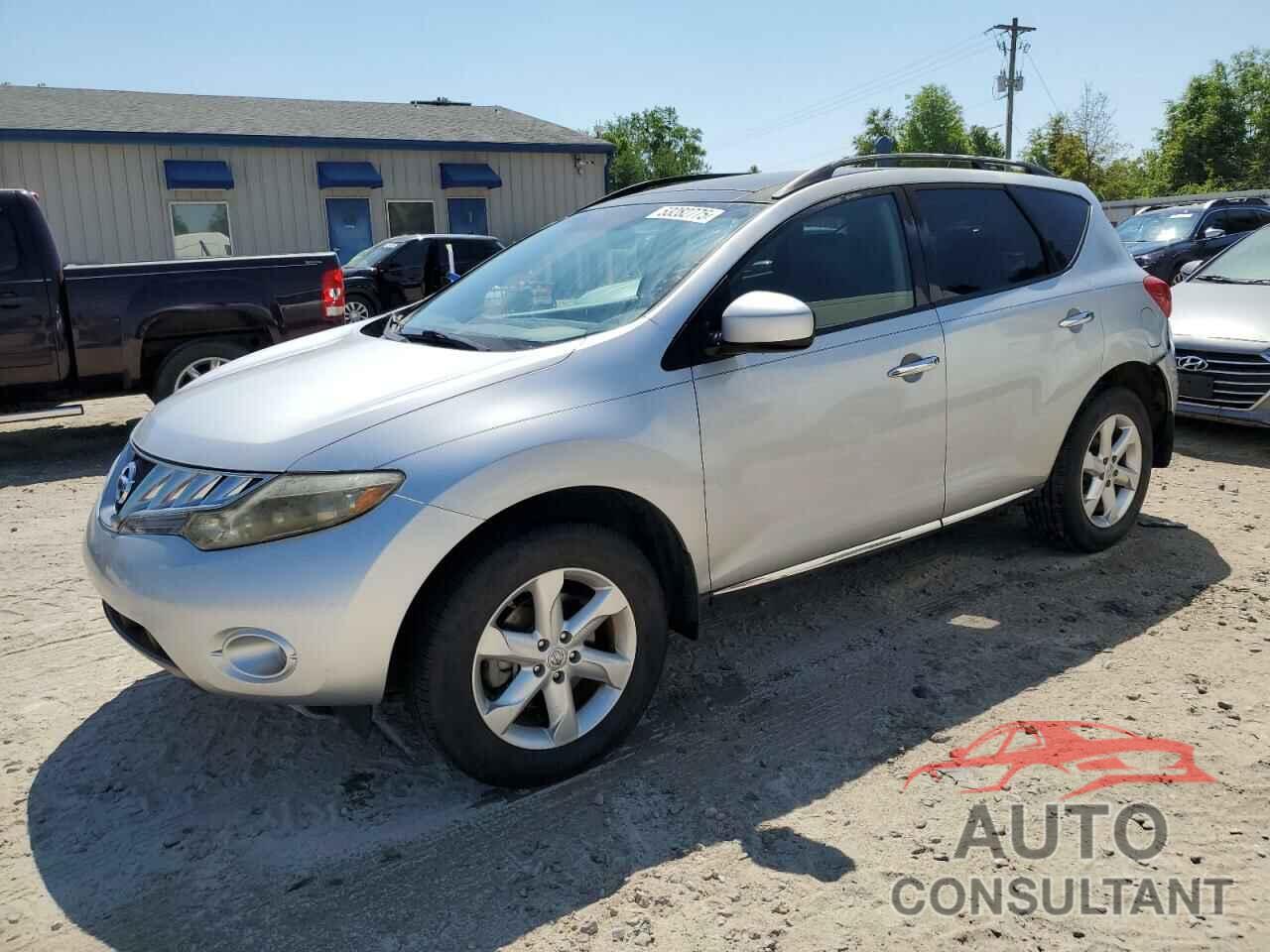 NISSAN MURANO 2009 - JN8AZ18U69W017228