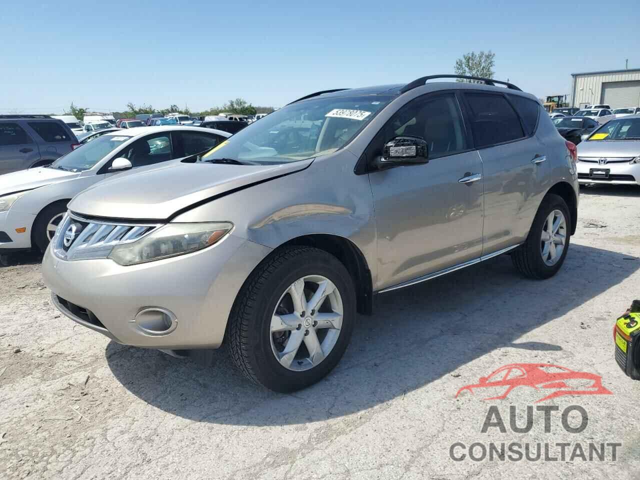 NISSAN MURANO 2009 - JN8AZ18WX9W151998