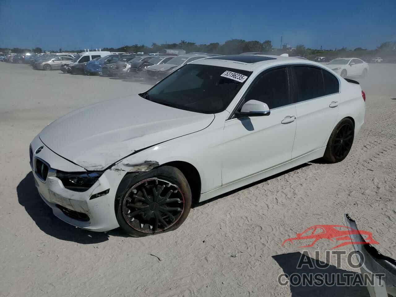 BMW 3 SERIES 2015 - WBA3A5G5XFNS82424
