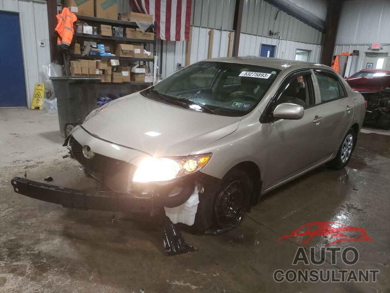 TOYOTA COROLLA 2009 - 2T1BU40E59C115115