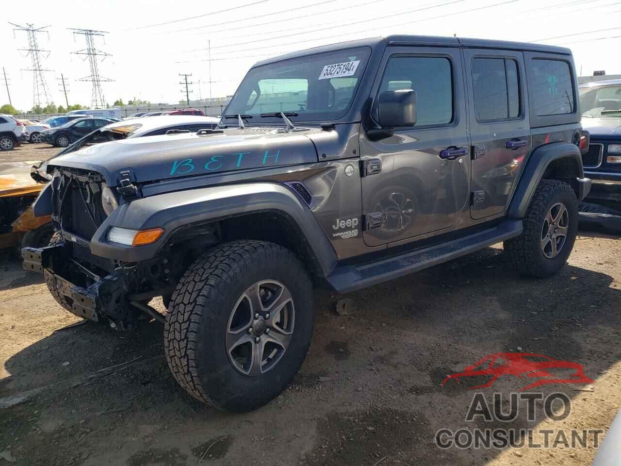 JEEP WRANGLER 2019 - 1C4HJXDG2KW568931