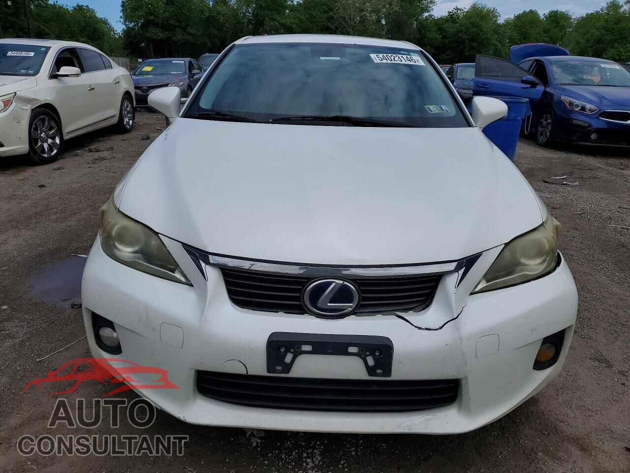 LEXUS CT 200 2012 - JTHKD5BH2C2099957