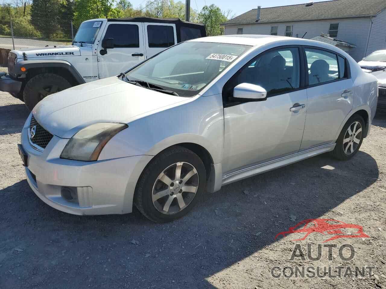 NISSAN SENTRA 2012 - 3N1AB6AP7CL773829