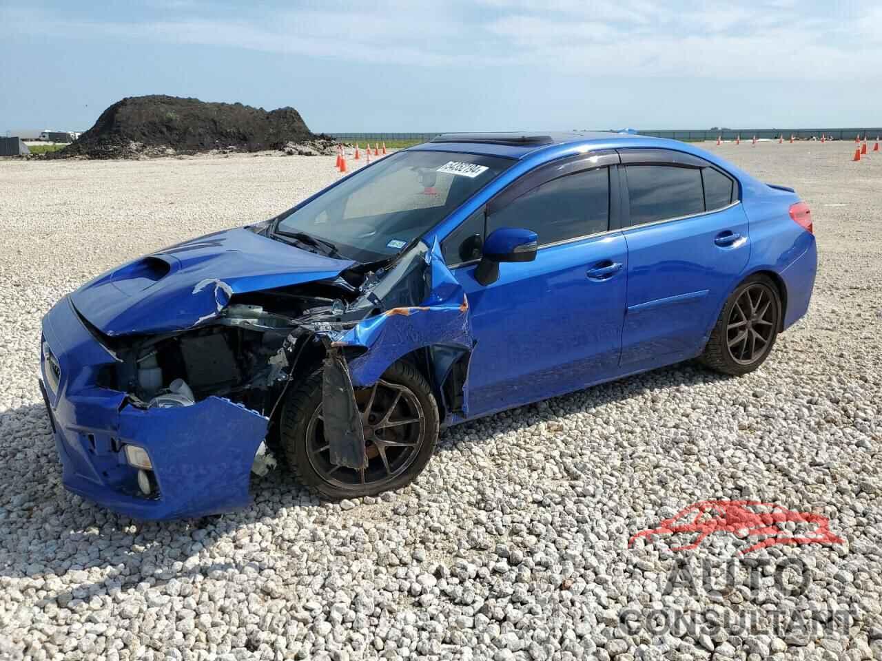 SUBARU WRX 2016 - JF1VA2Z69G9811572