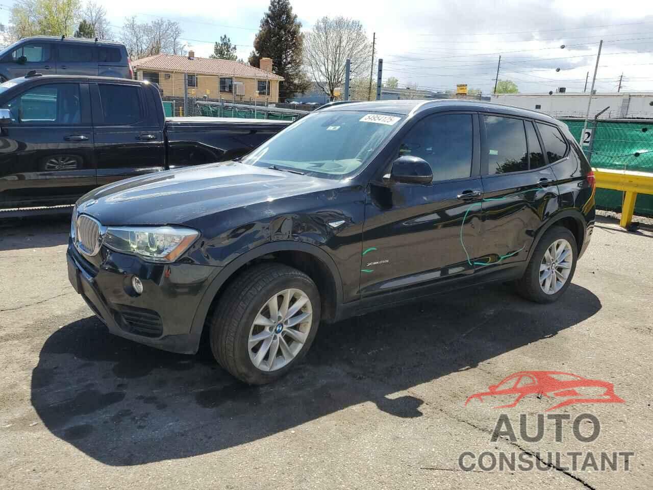 BMW X3 2016 - 5UXWX9C54G0D81378