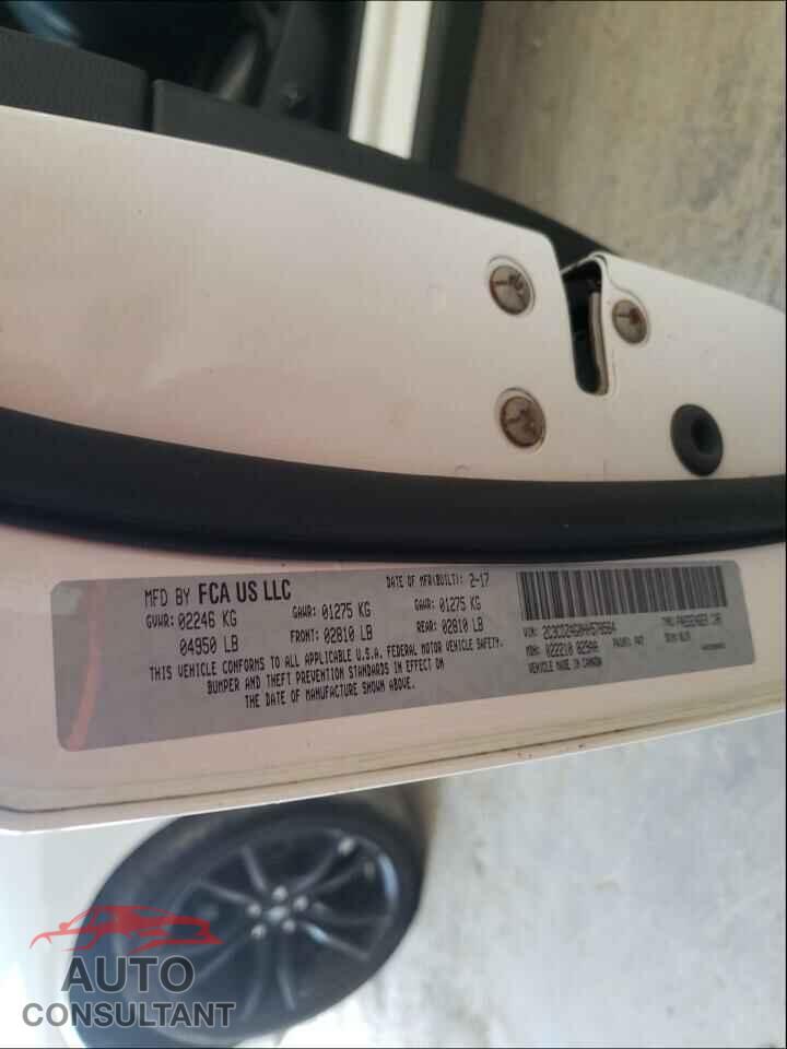 DODGE CHALLENGER 2017 - 2C3CDZAG0HH578564