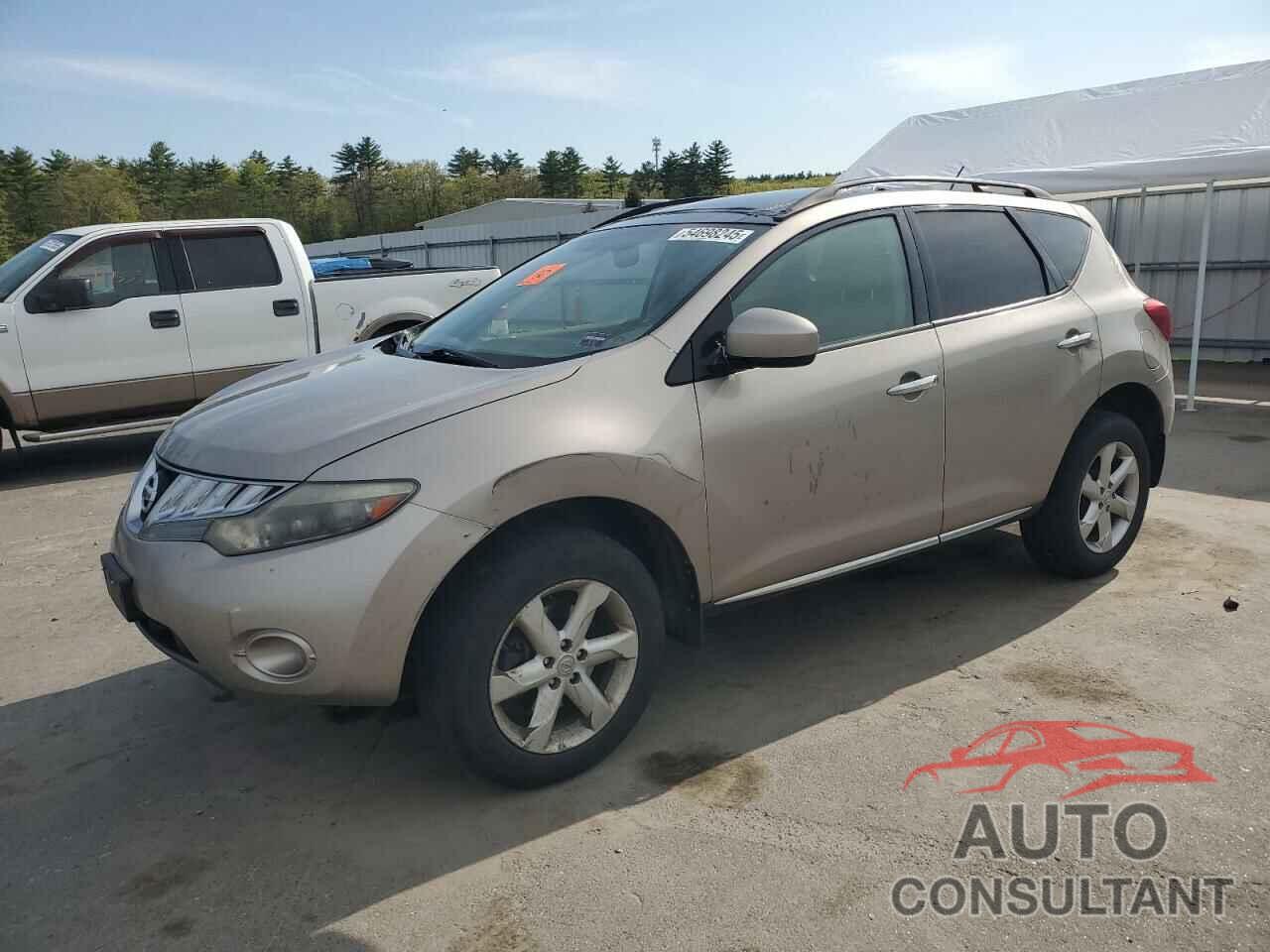 NISSAN MURANO 2010 - JN8AZ1MW3AW108890