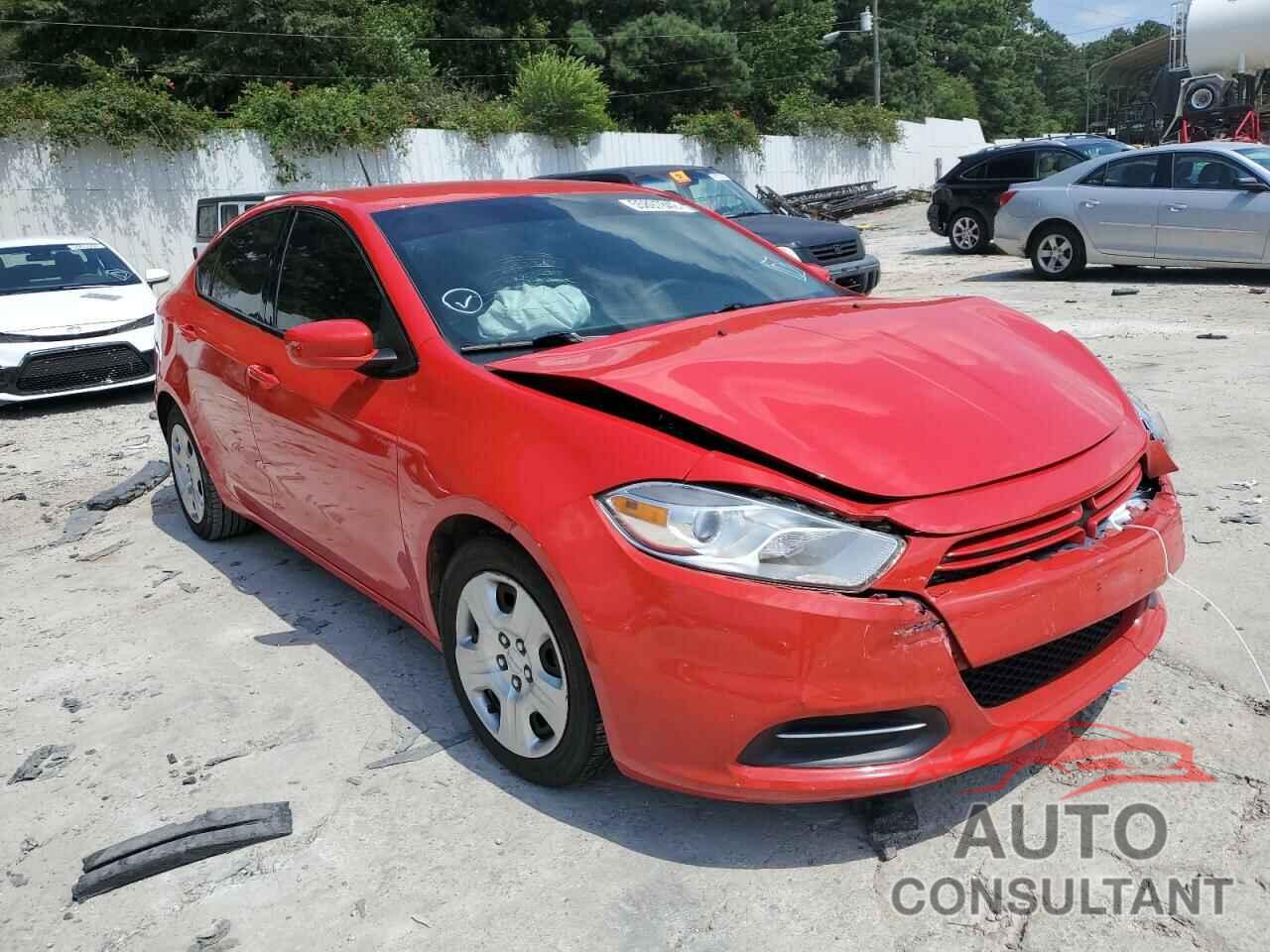 DODGE DART 2016 - 1C3CDFAA5GD680206