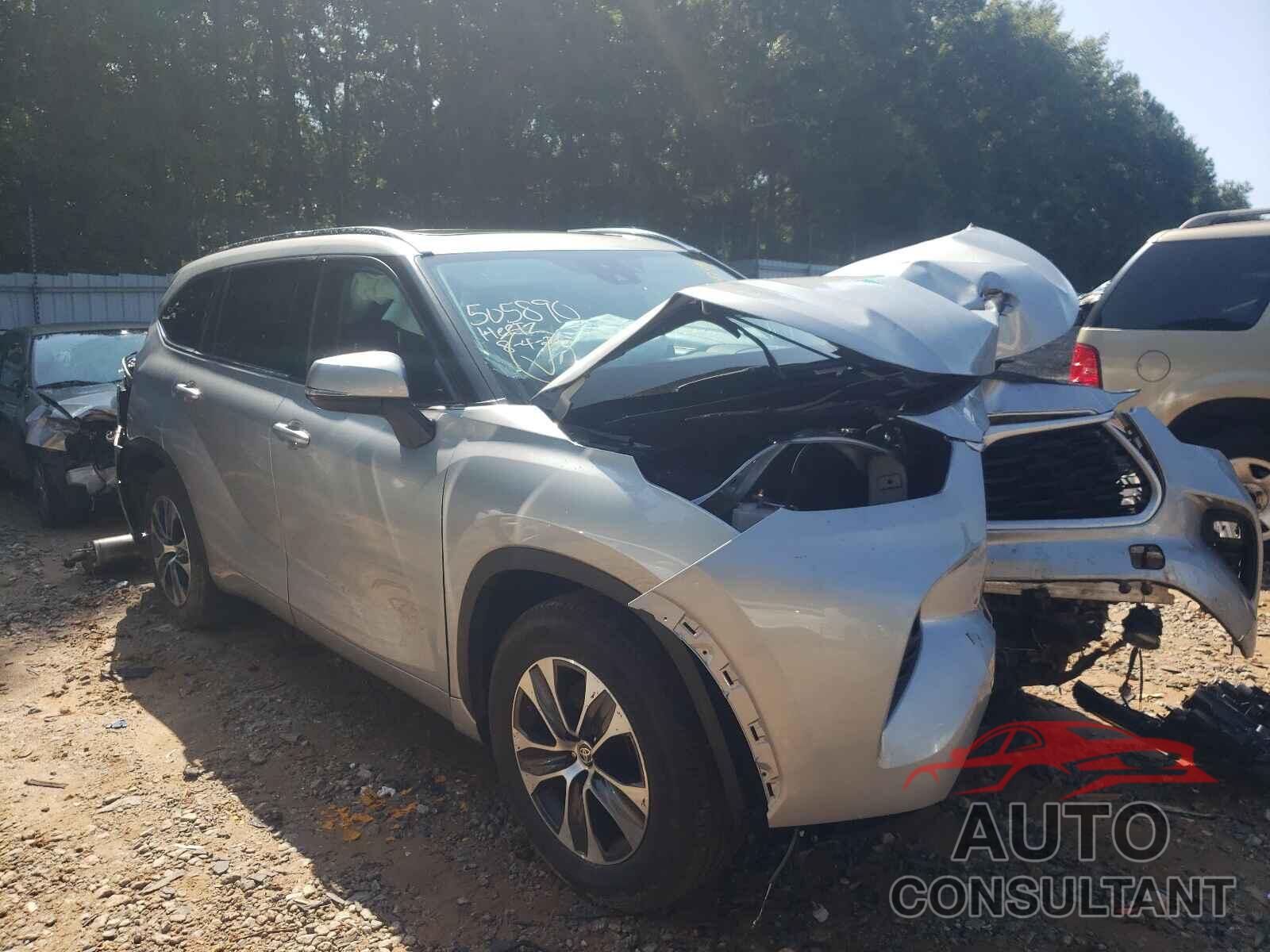 TOYOTA HIGHLANDER 2020 - 5TDGZRAH9LS505890