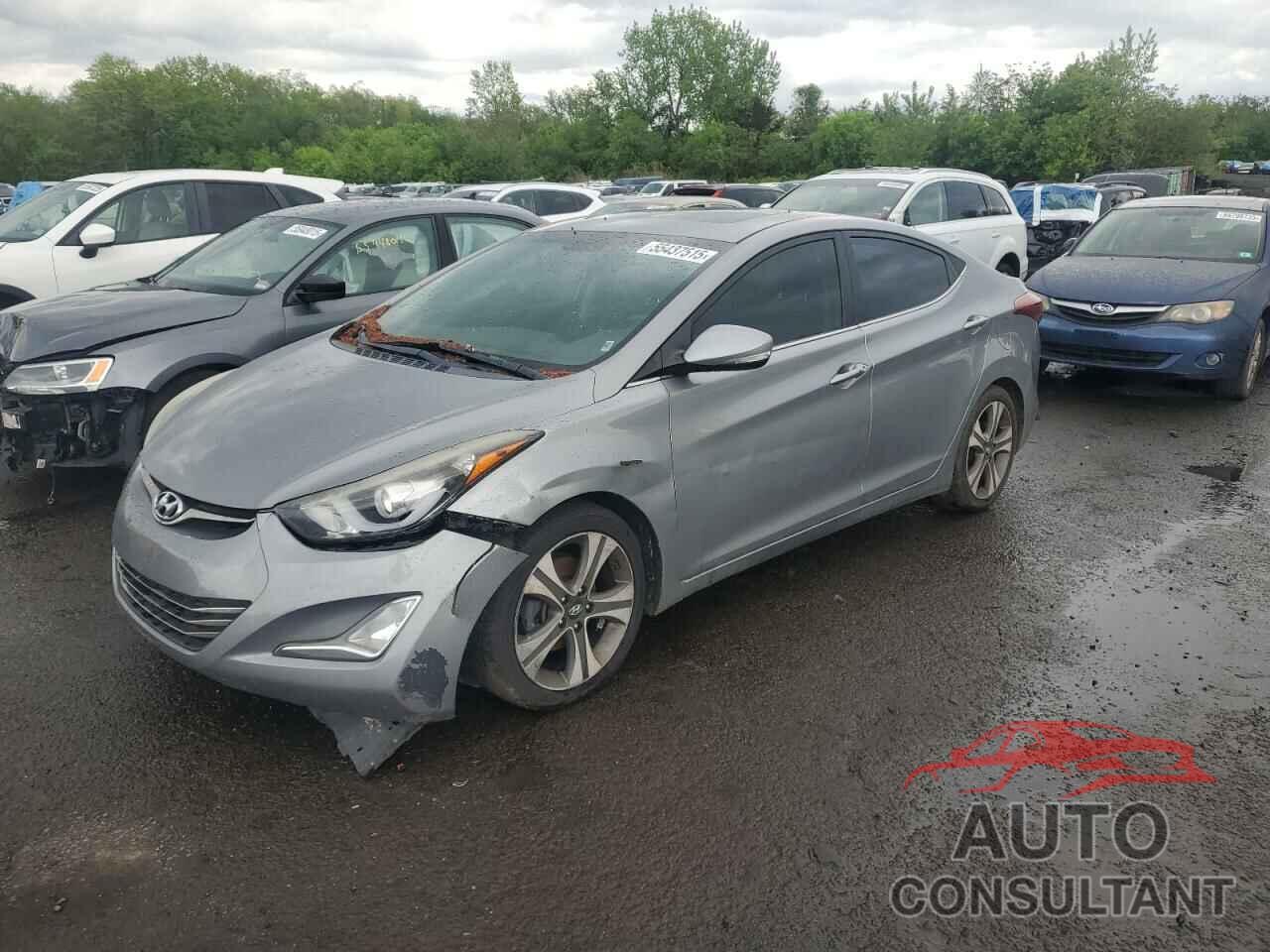 HYUNDAI ELANTRA 2015 - KMHDH4AH2FU381983