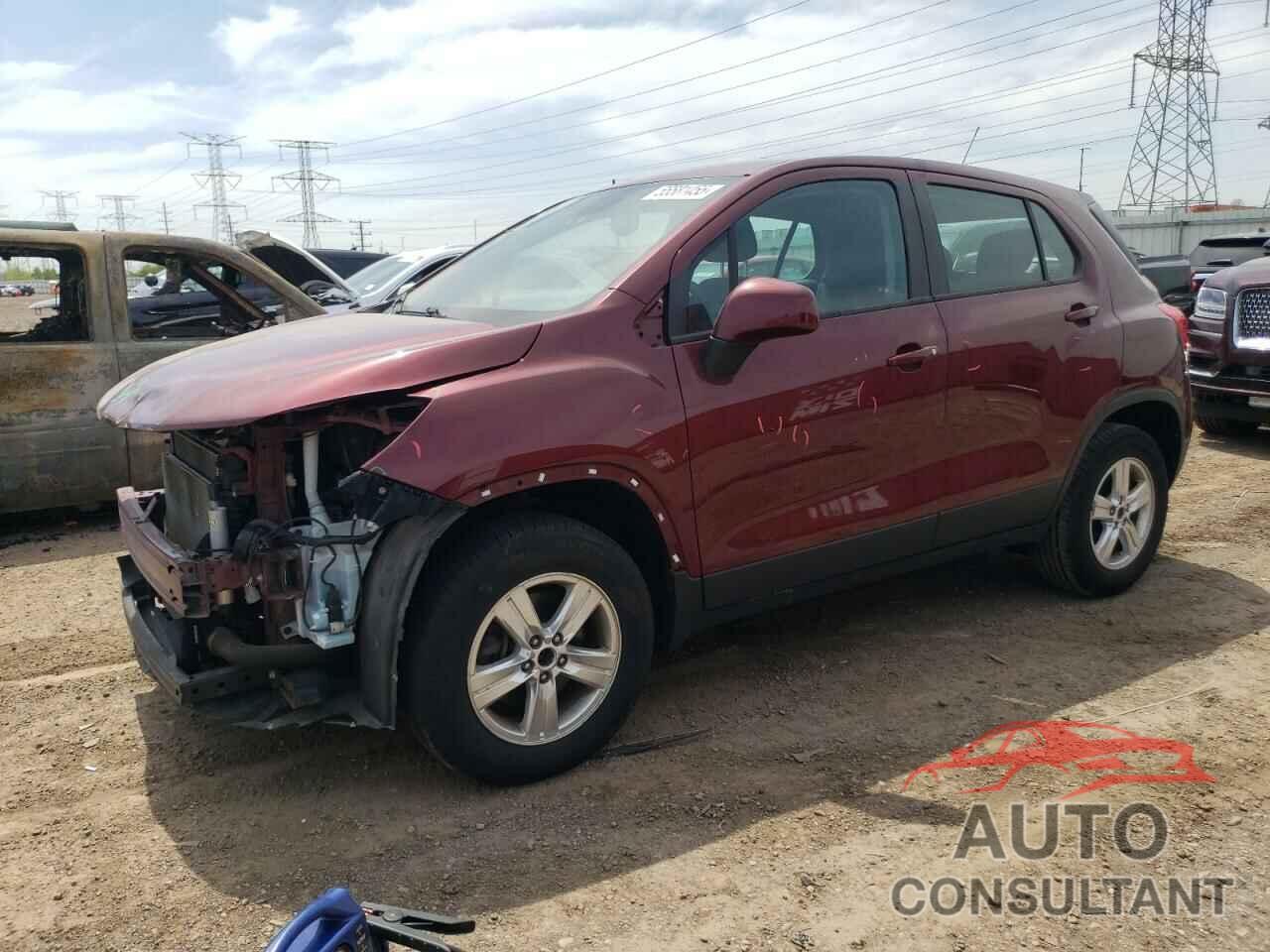 CHEVROLET TRAX 2017 - 3GNCJNSB6HL175803