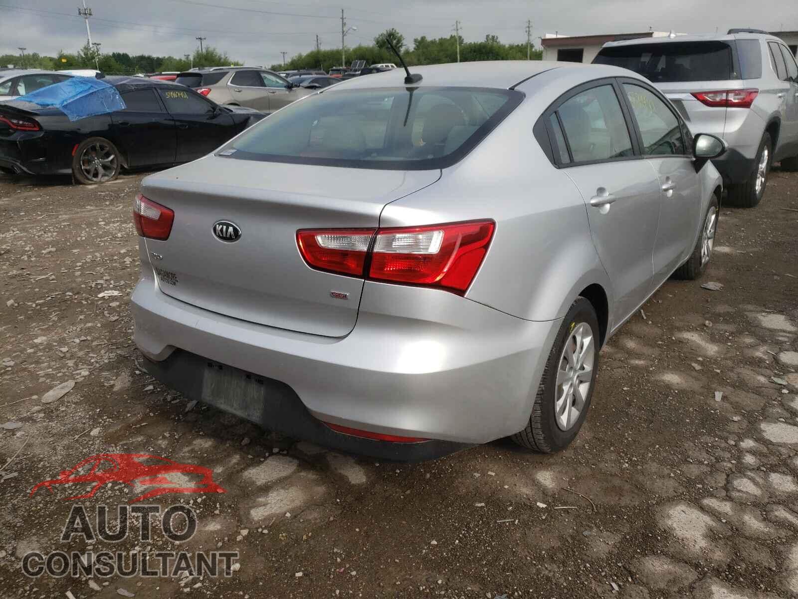 KIA RIO 2016 - KNADM4A30G6604223