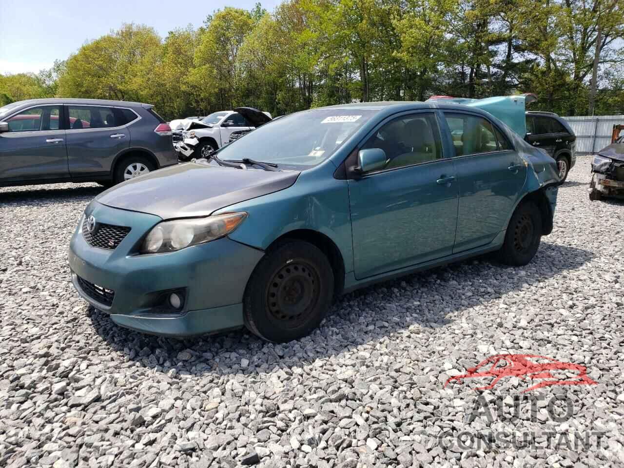 TOYOTA COROLLA 2009 - 2T1BU40E99C139014