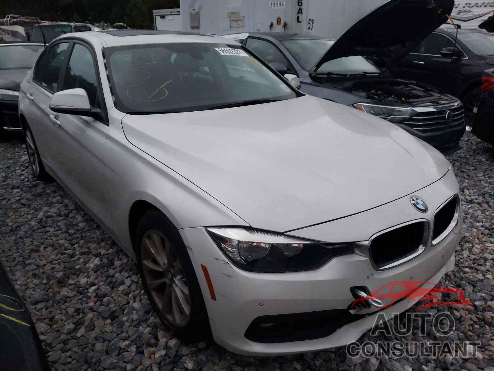BMW 3 SERIES 2017 - WBA8E5G36HNU43475