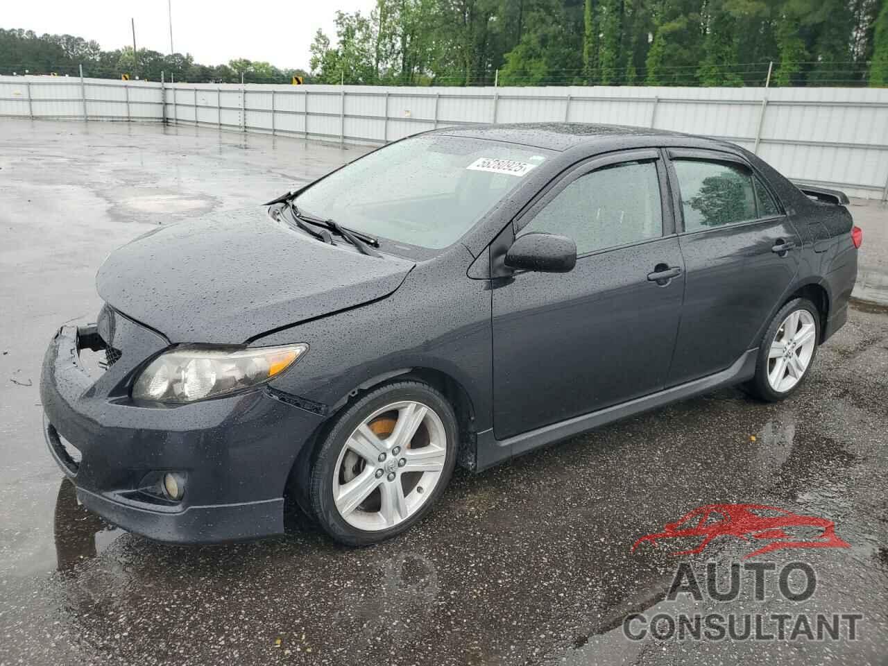 TOYOTA COROLLA 2009 - 1NXBE40E89Z068531