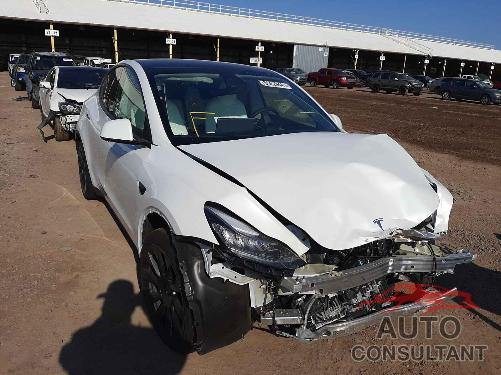TESLA MODEL Y 2021 - 5YJYGDEEXMF202832