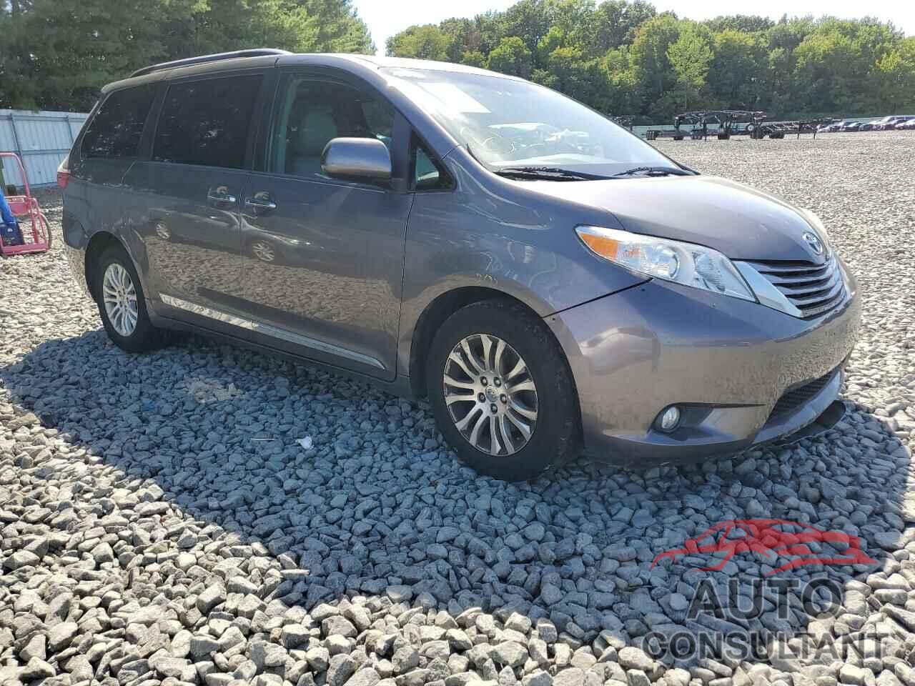 TOYOTA SIENNA 2016 - 5TDYK3DC7GS743670