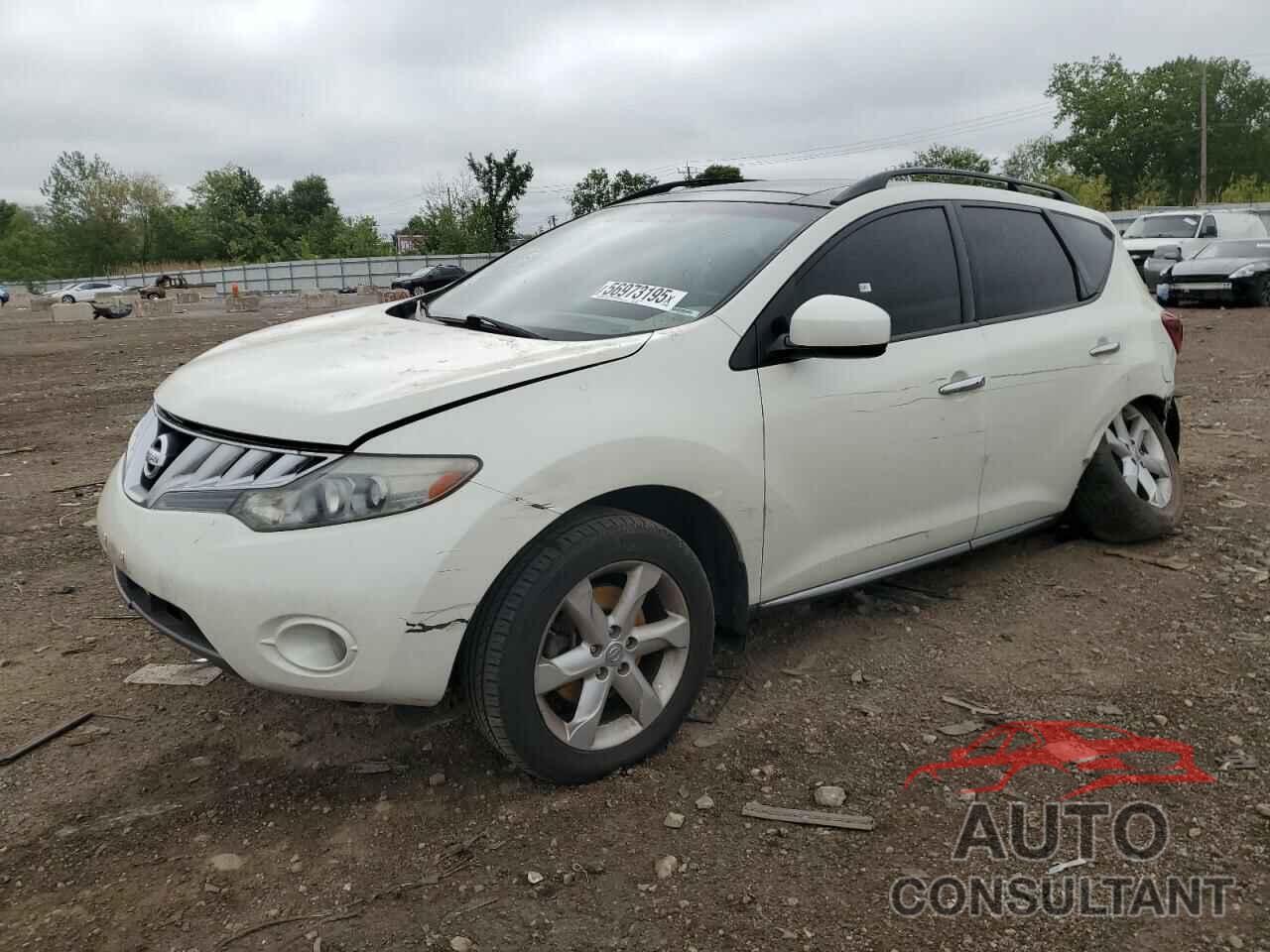 NISSAN MURANO 2010 - JN8AZ1MW0AW123296