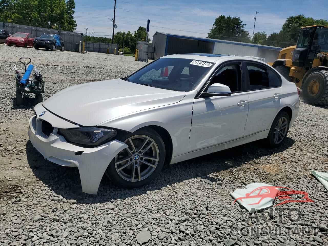 BMW 3 SERIES 2016 - WBA8E5G52GNU20484