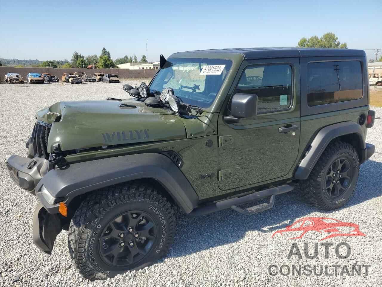 JEEP WRANGLER 2021 - 1C4HJXAG1MW691160