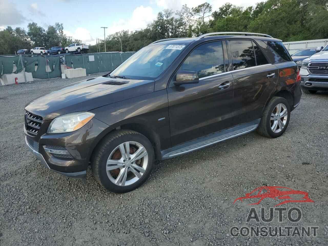MERCEDES-BENZ M-CLASS 2012 - 4JGDA2EBXCA083774