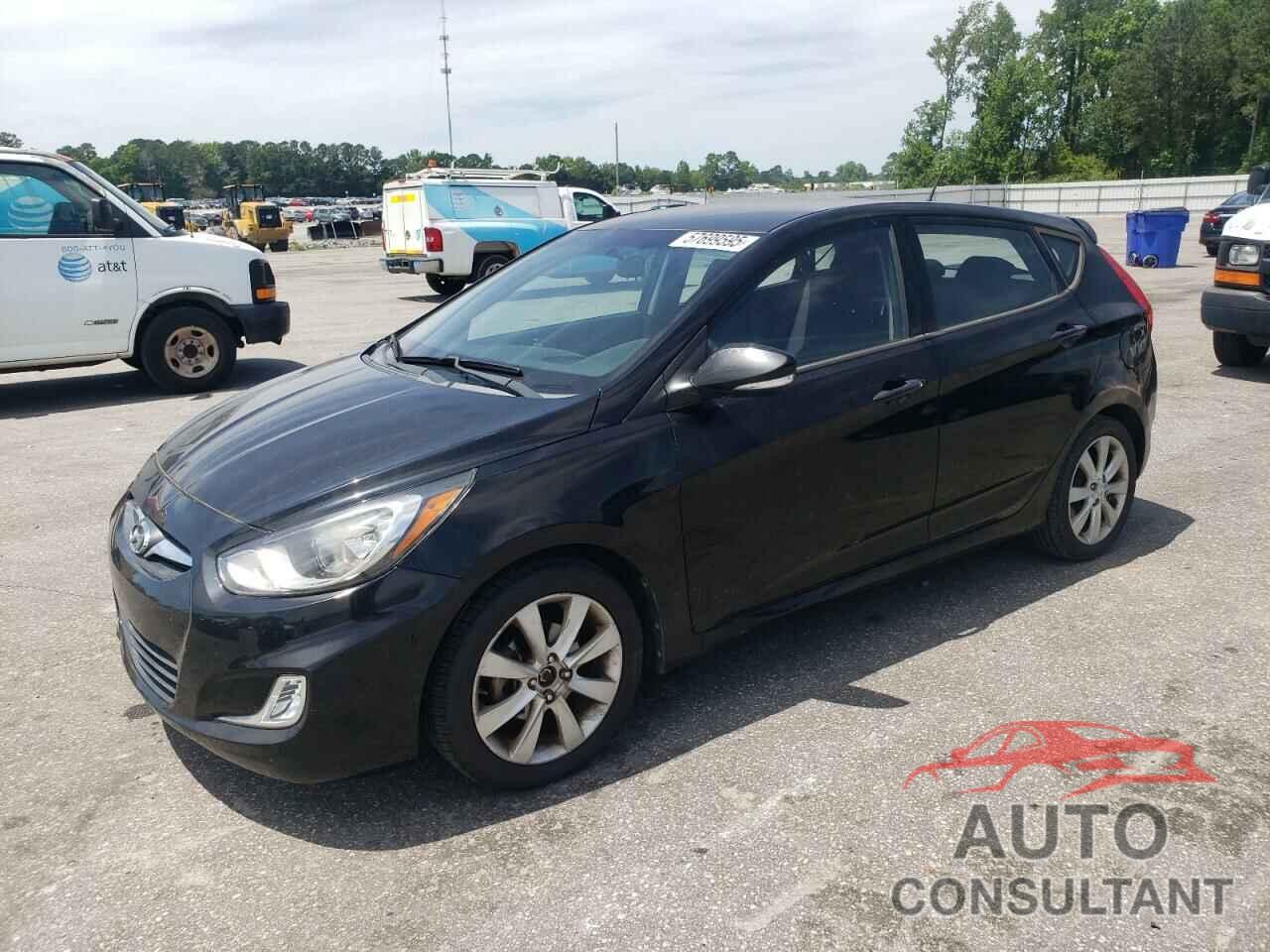HYUNDAI ACCENT 2013 - KMHCU5AE8DU066590