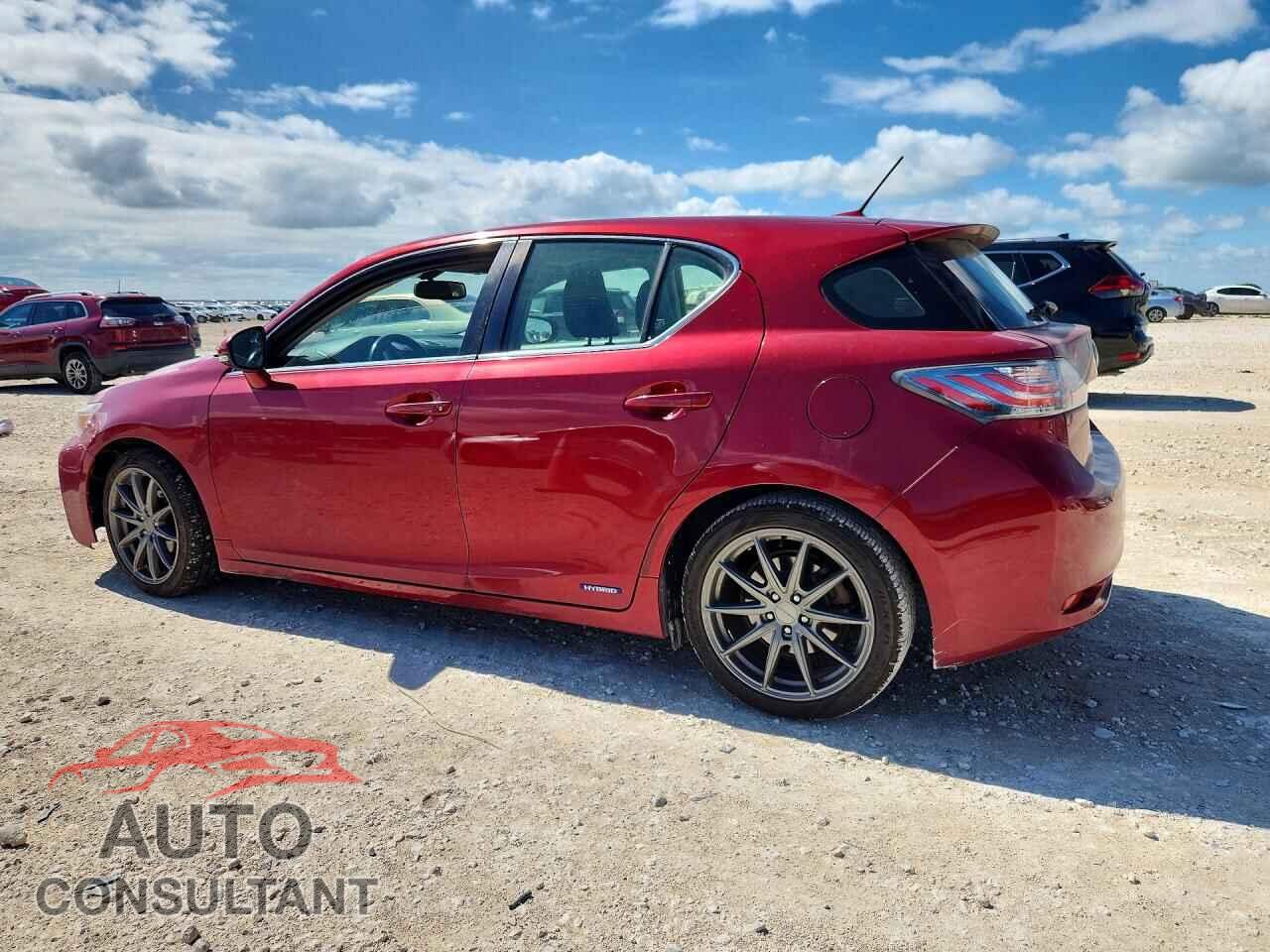 LEXUS CT 200 2013 - JTHKD5BH3D2128660