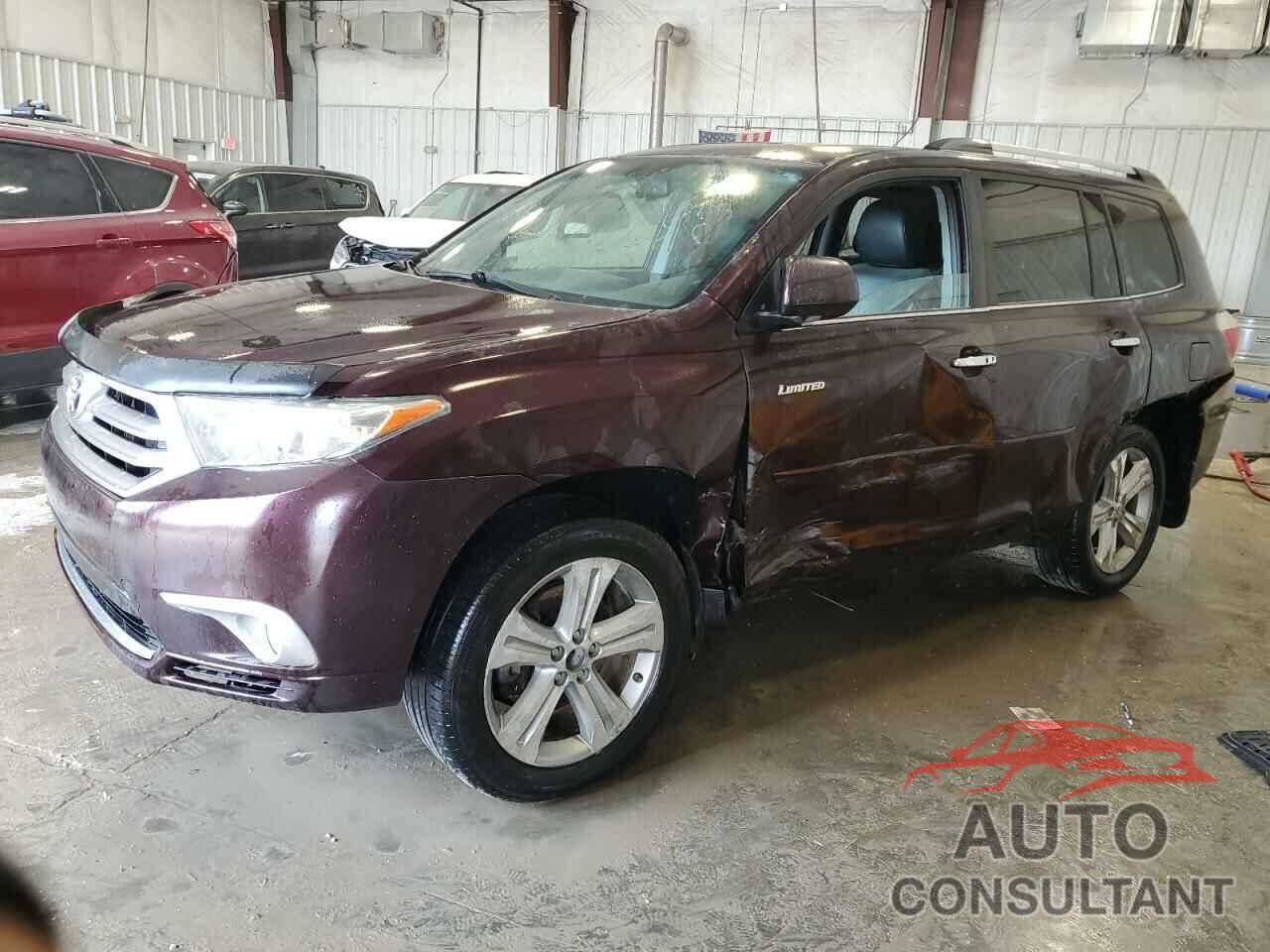 TOYOTA HIGHLANDER 2013 - 5TDDK3EH1DS183259