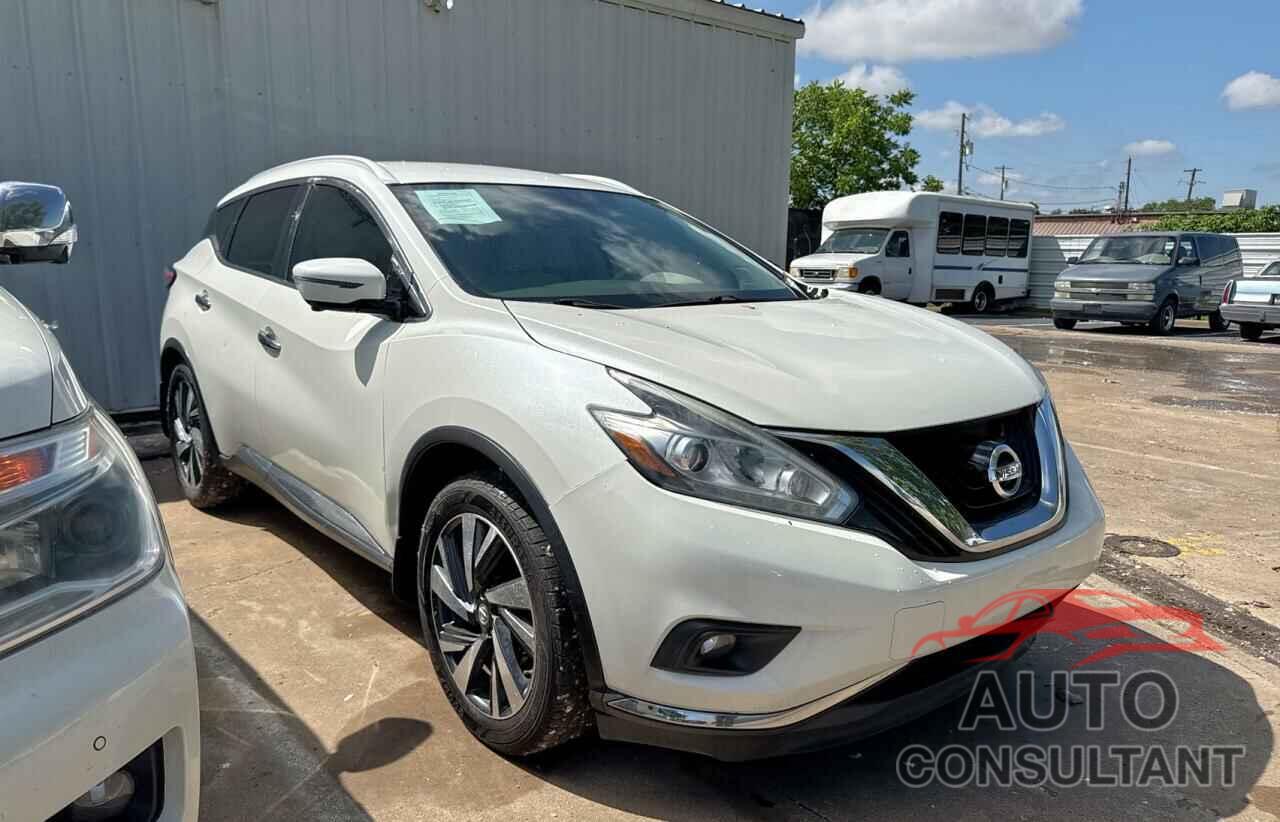 NISSAN MURANO 2015 - 5N1AZ2MH8FN287214