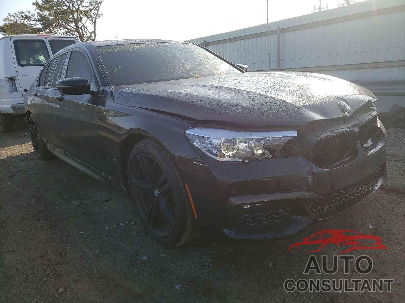 BMW 7 SERIES 2017 - WBA7E2C37HG741165