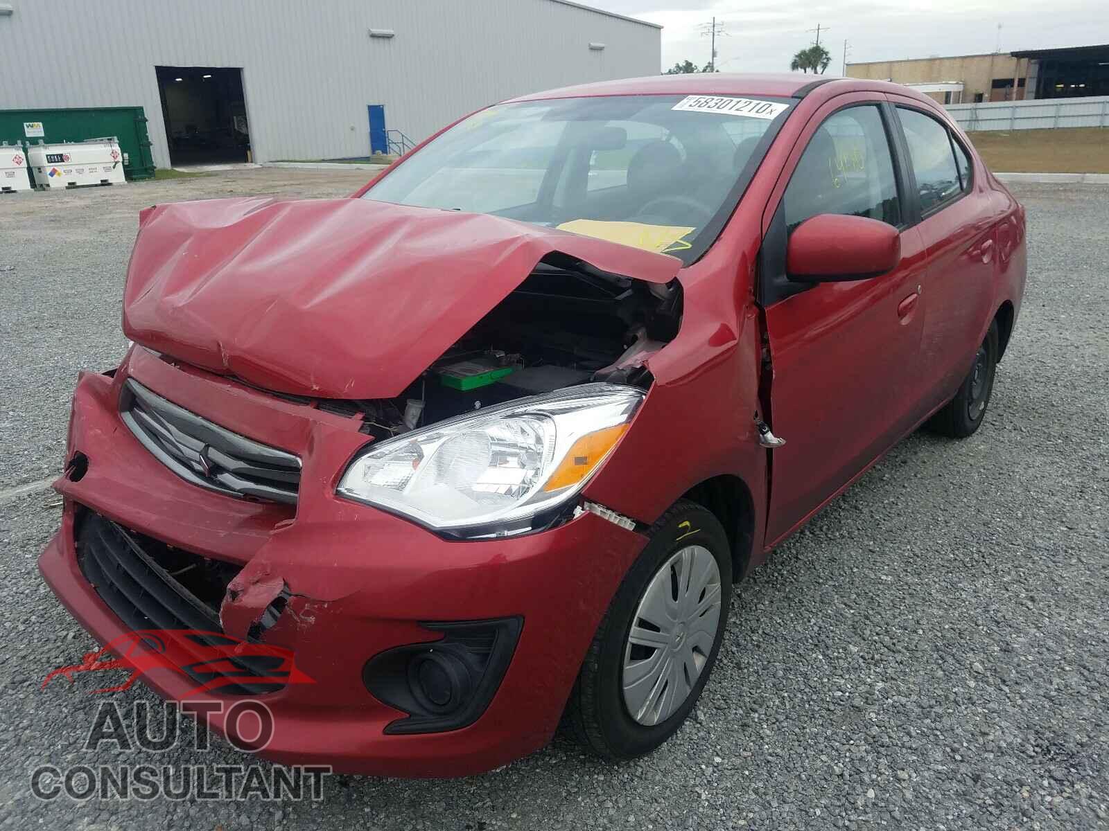 MITSUBISHI MIRAGE 2017 - ML32F3FJ1HHF09347