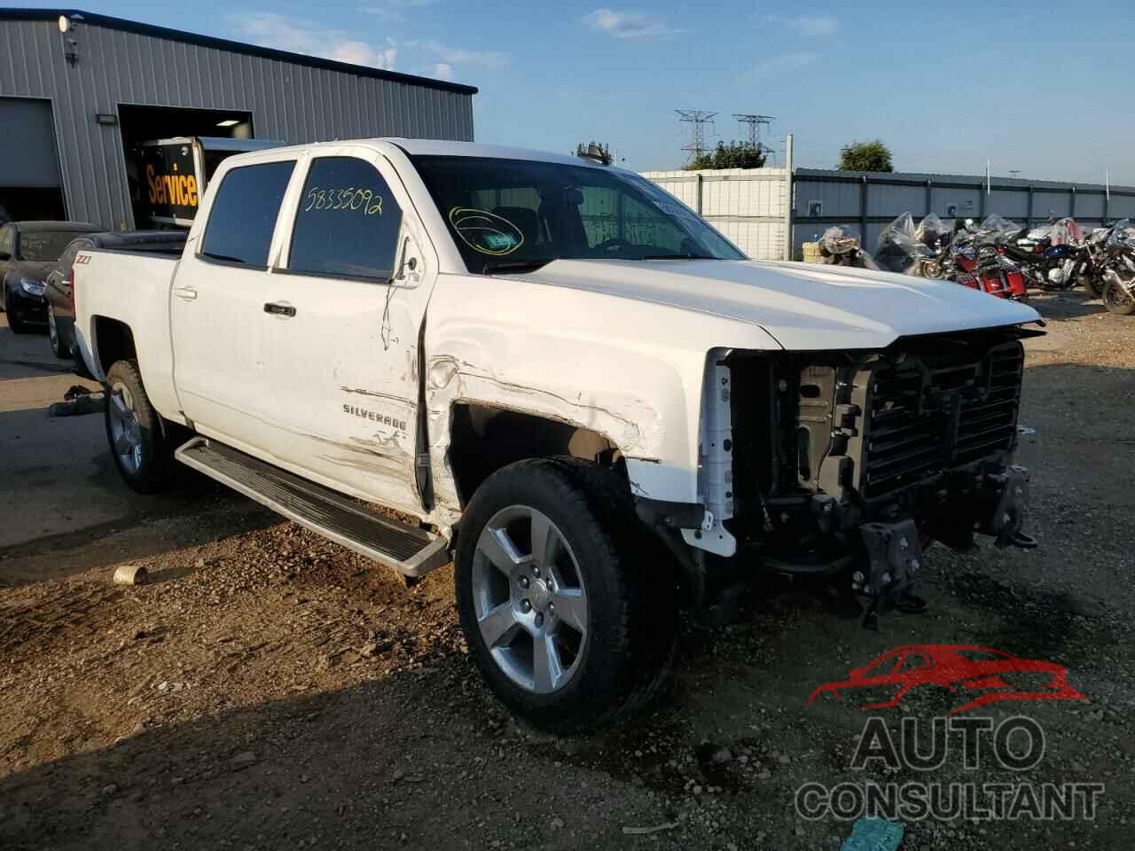 CHEVROLET SILVERADO 2018 - 3GCUKREC9JG251647