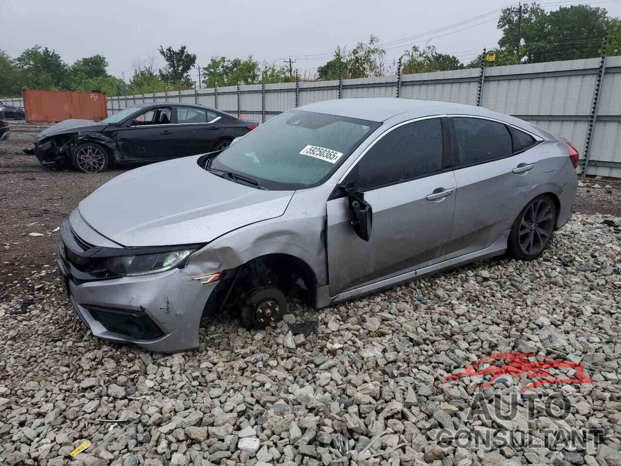 HONDA CIVIC 2020 - 2HGFC2F80LH591765