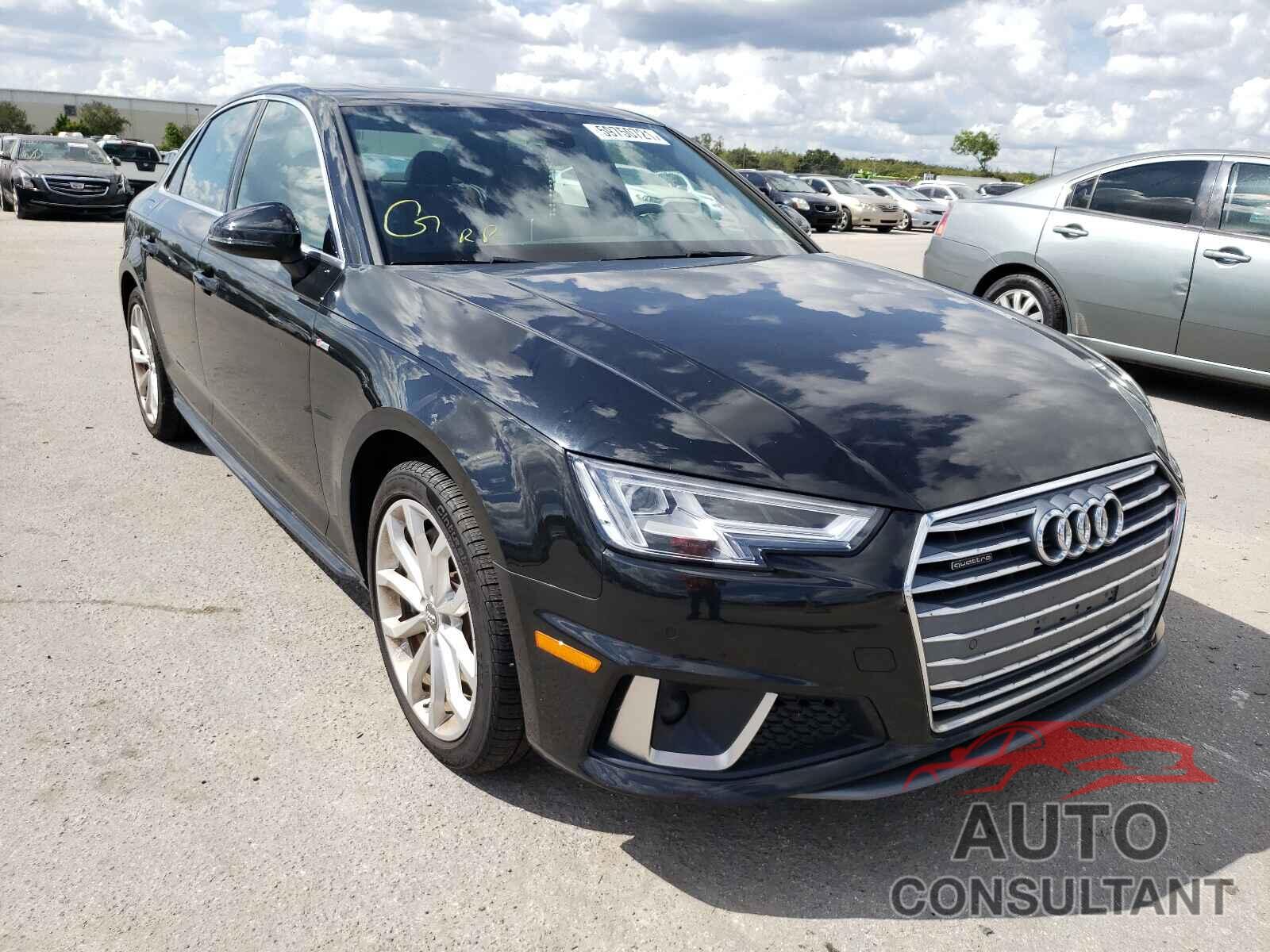 AUDI A4 2019 - WAUENAF4XKN002901