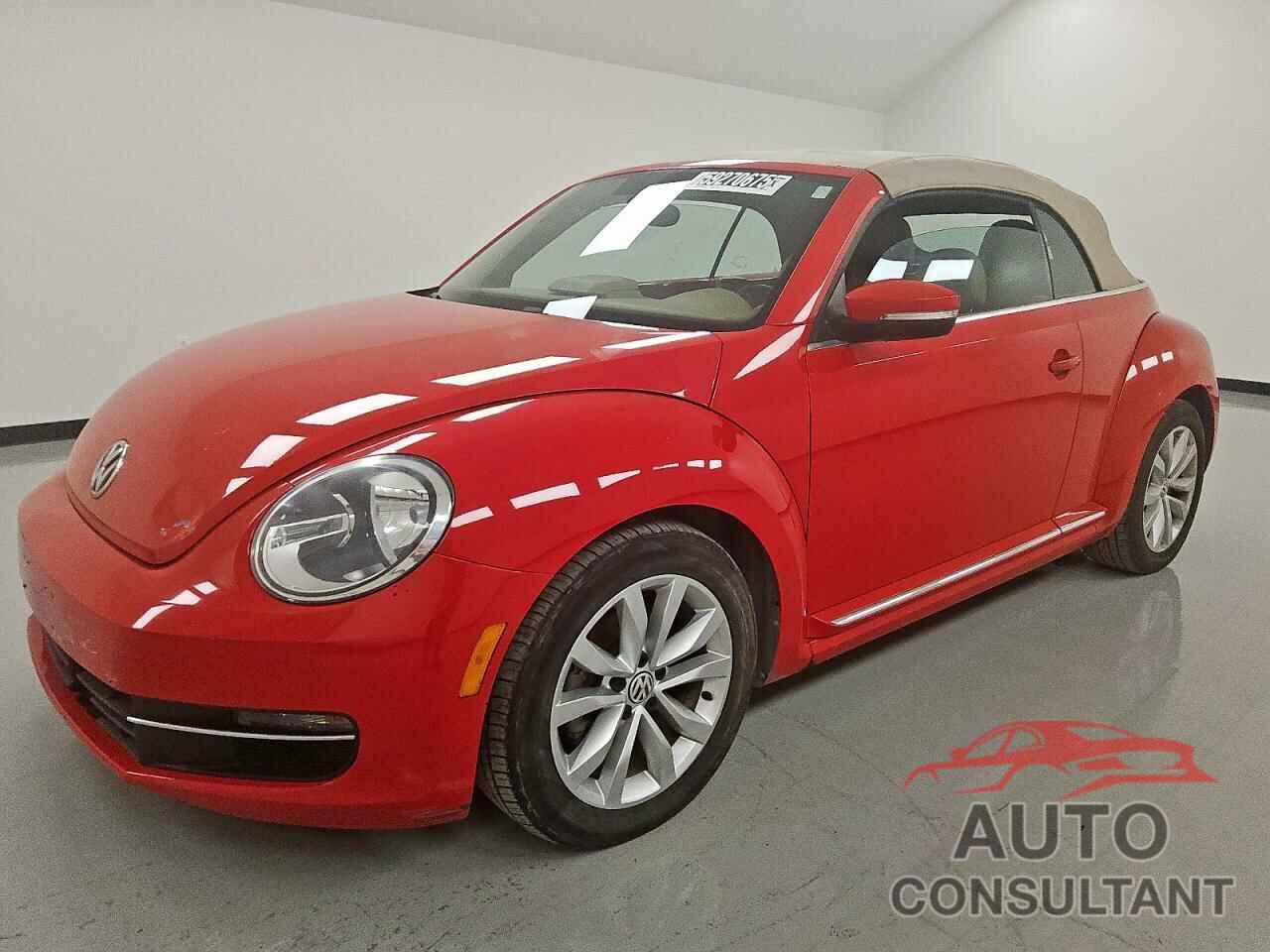 VOLKSWAGEN BEETLE 2013 - 3VW6L7AT0DM827922