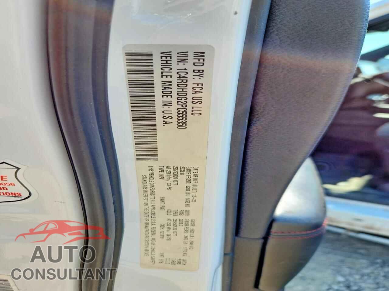 DODGE DURANGO 2023 - 1C4RDHDG2PC555350