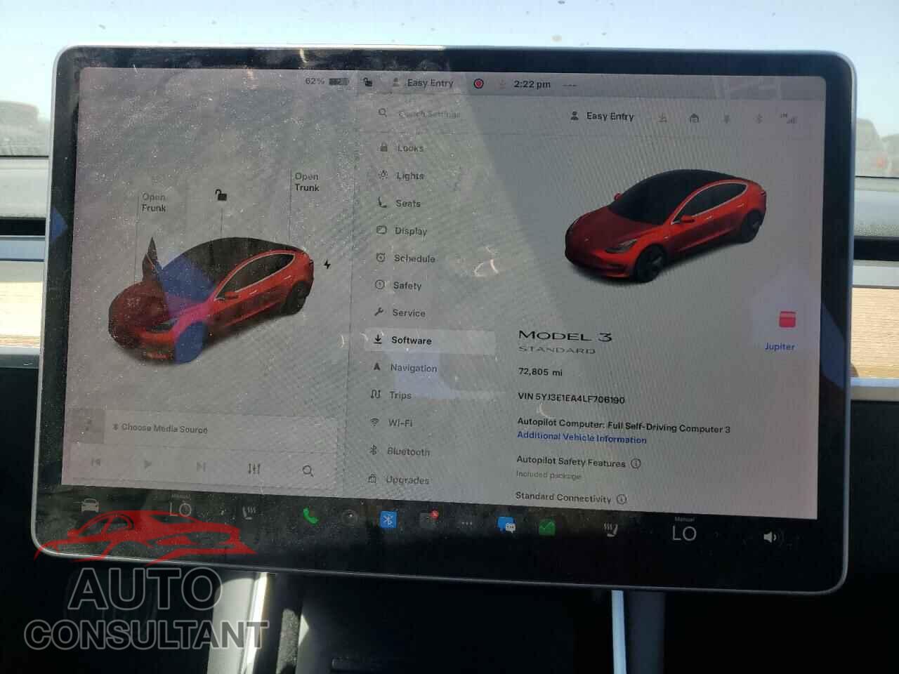 TESLA MODEL 3 2020 - 5YJ3E1EA4LF706190