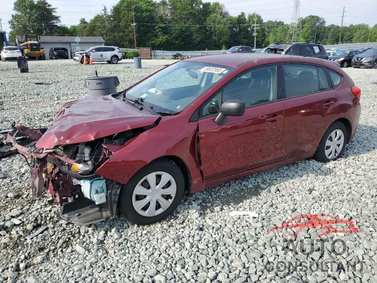 SUBARU IMPREZA 2012 - JF1GPAA60CH202352