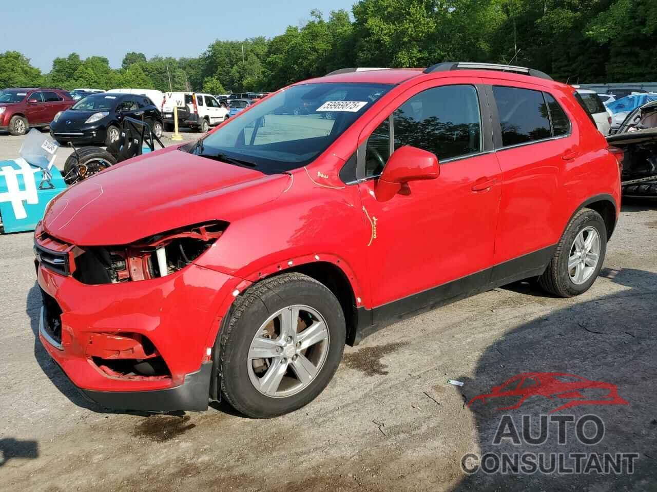 CHEVROLET TRAX 2018 - 3GNCJLSBXJL259648
