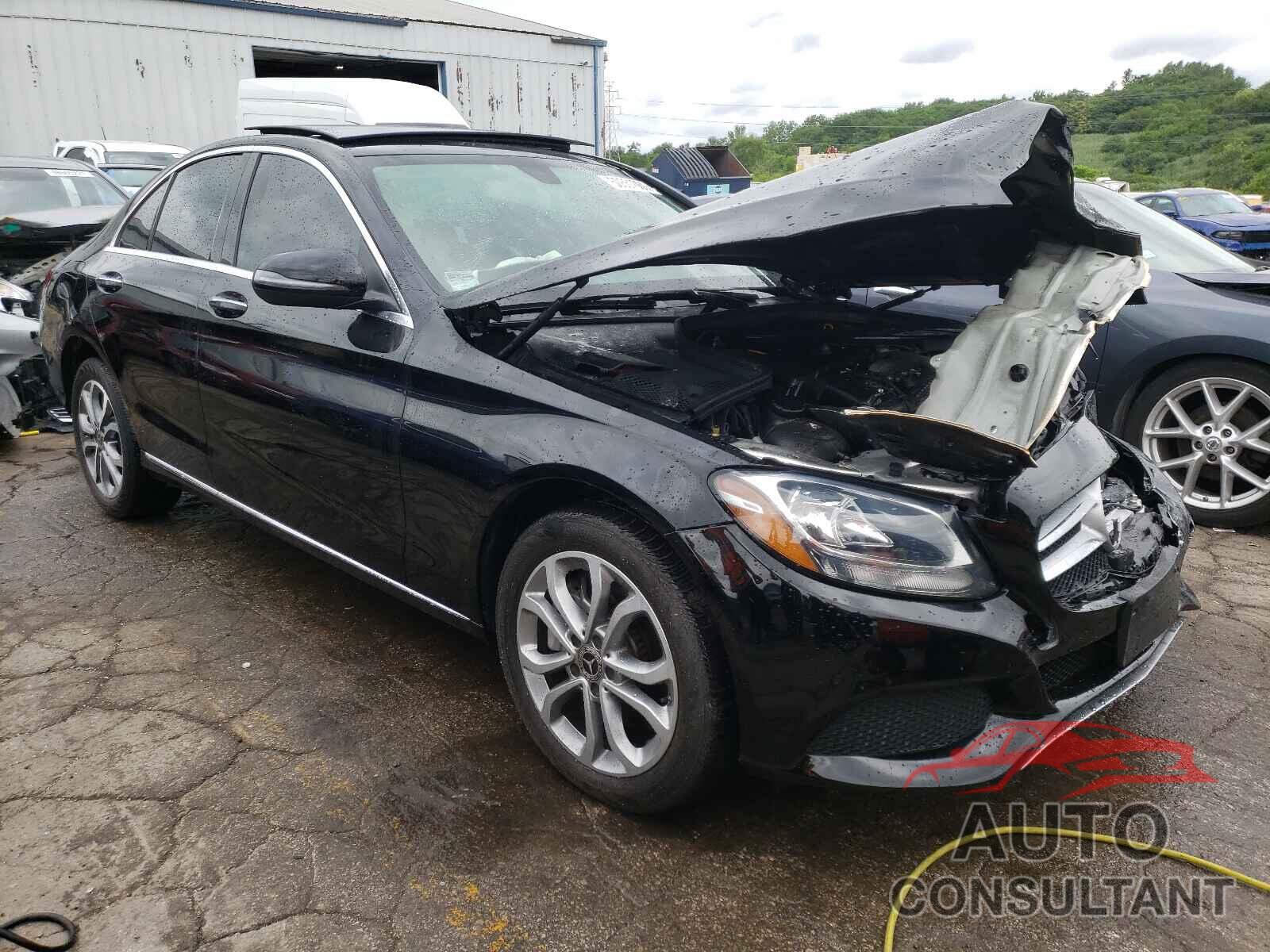 MERCEDES-BENZ C-CLASS 2018 - WDDWF4KB6JR375506