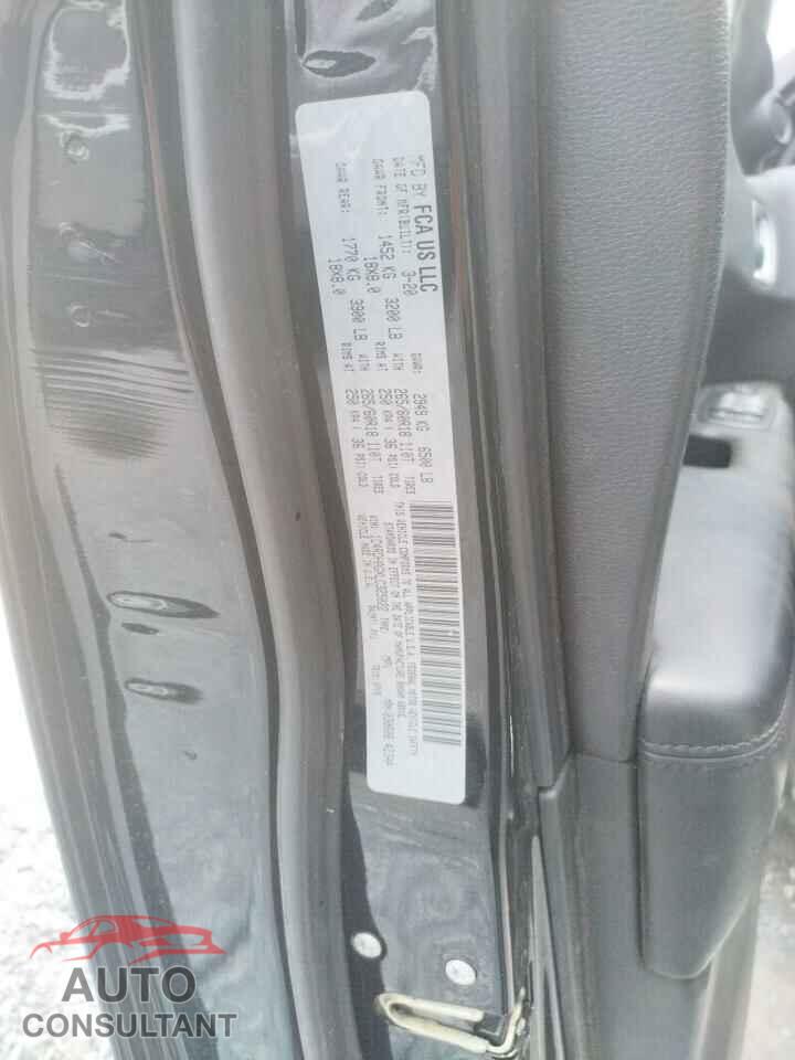 DODGE DURANGO 2020 - 1C4RDHAGXLC325022