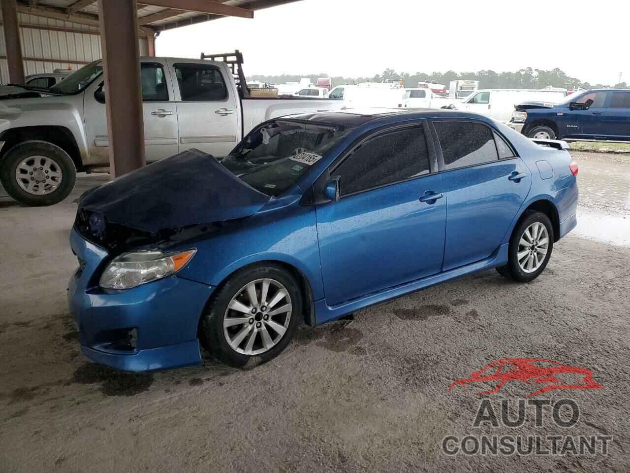 TOYOTA COROLLA 2010 - 2T1BU4EE8AC445487