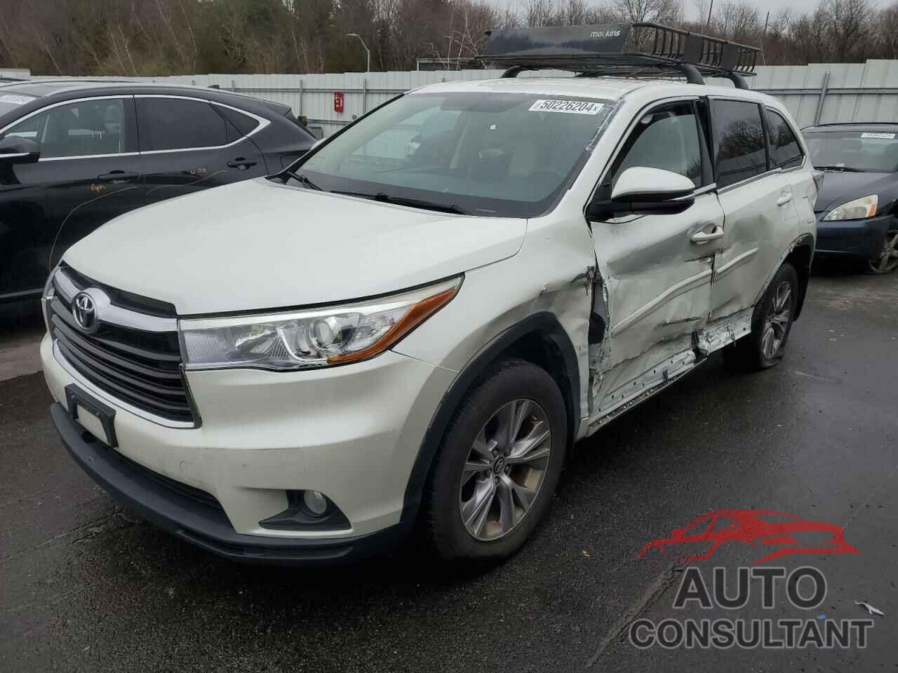 TOYOTA HIGHLANDER 2016 - 5TDBKRFH3GS340657