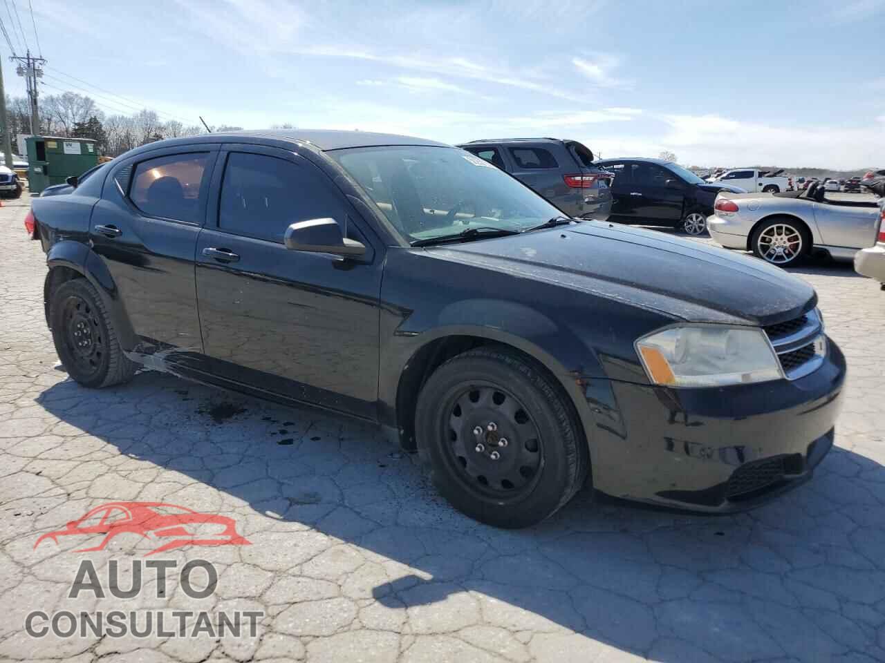 DODGE AVENGER 2012 - 1C3CDZAB2CN134512