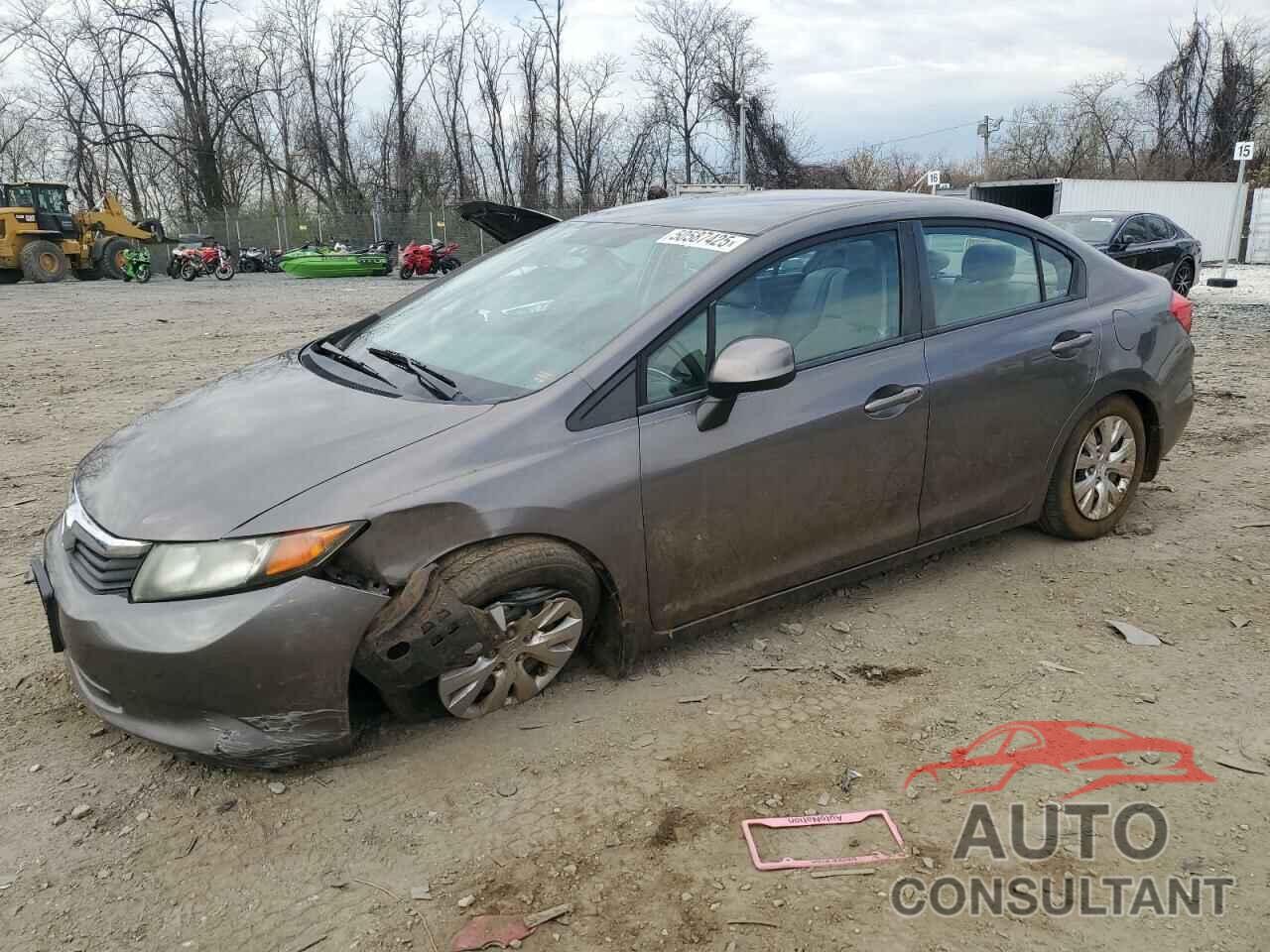HONDA CIVIC 2012 - 19XFB2F59CE384908