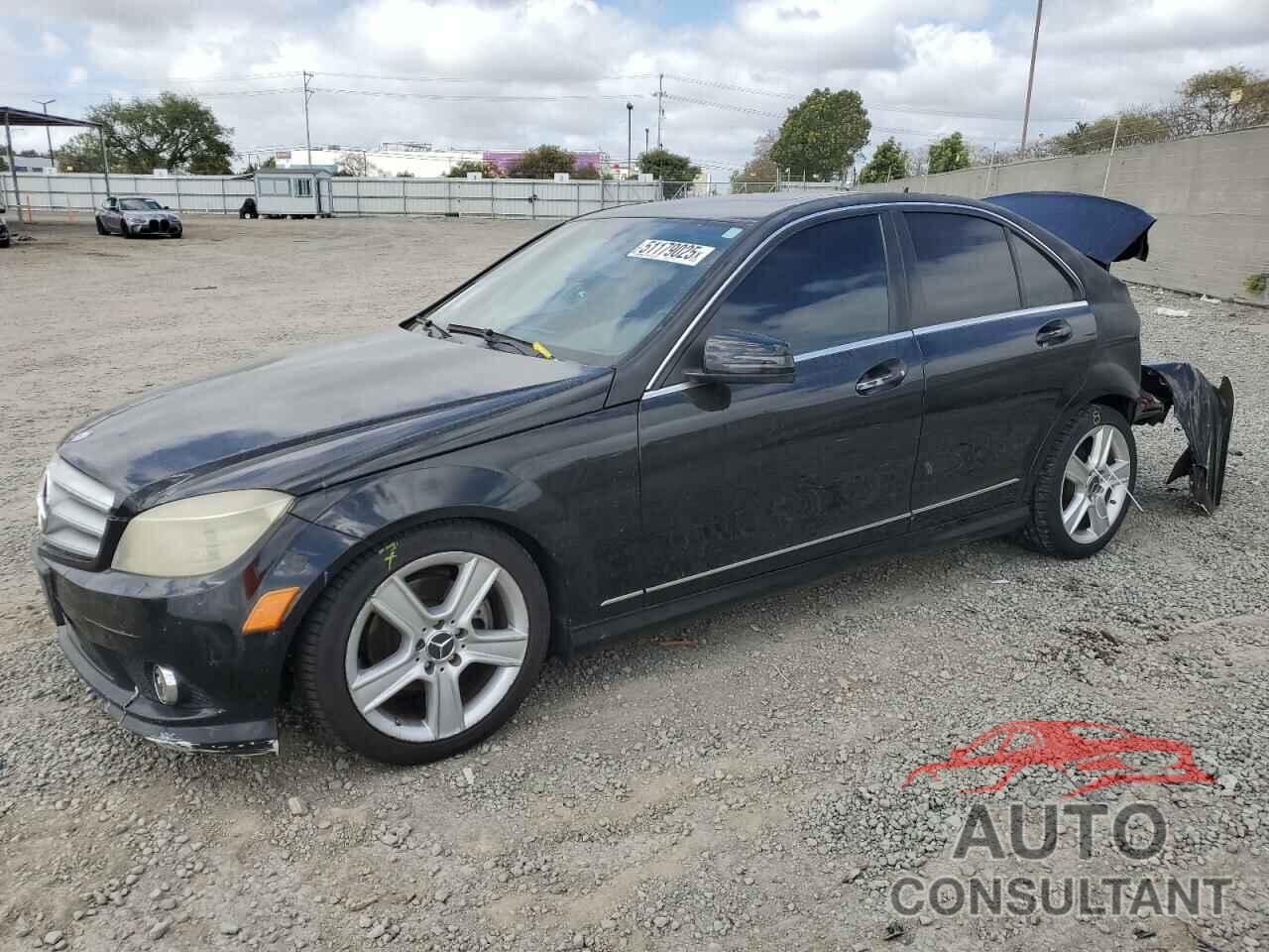 MERCEDES-BENZ C-CLASS 2010 - WDDGF5EB5AR086932