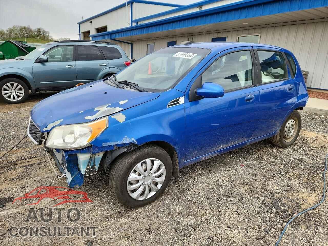 CHEVROLET AVEO 2010 - KL1TD6DE2AB056562